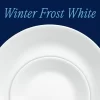 Winter Frost White 16-piece Mugless Dinnerware Set, Service for 4