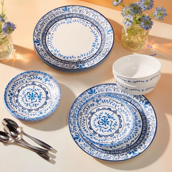 微信图片_20260826053742_18_2 6 Pack 6.75 Inch Blue Floral Appetizer Plates, Vintage Mediterranean‑Style Decorative Salad Dessert Plates