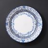 微信图片_20260826053743_19_2 6 Pack 6.75 Inch Blue Floral Appetizer Plates, Vintage Mediterranean‑Style Decorative Salad Dessert Plates