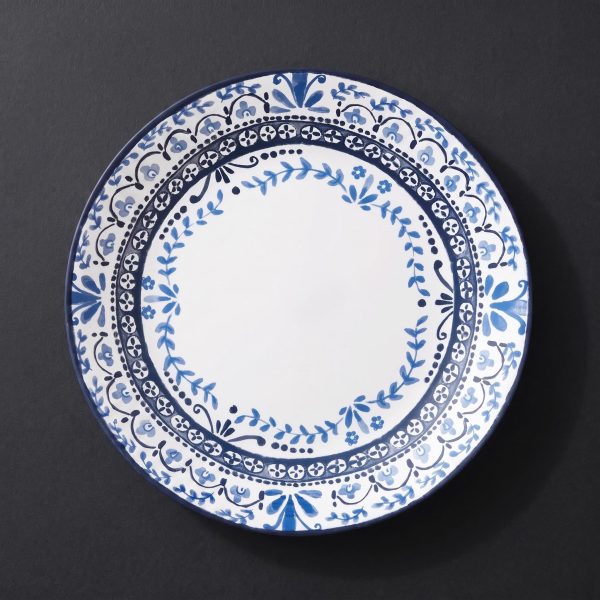 微信图片_20260826053743_19_2 6 Pack 6.75 Inch Blue Floral Appetizer Plates, Vintage Mediterranean‑Style Decorative Salad Dessert Plates